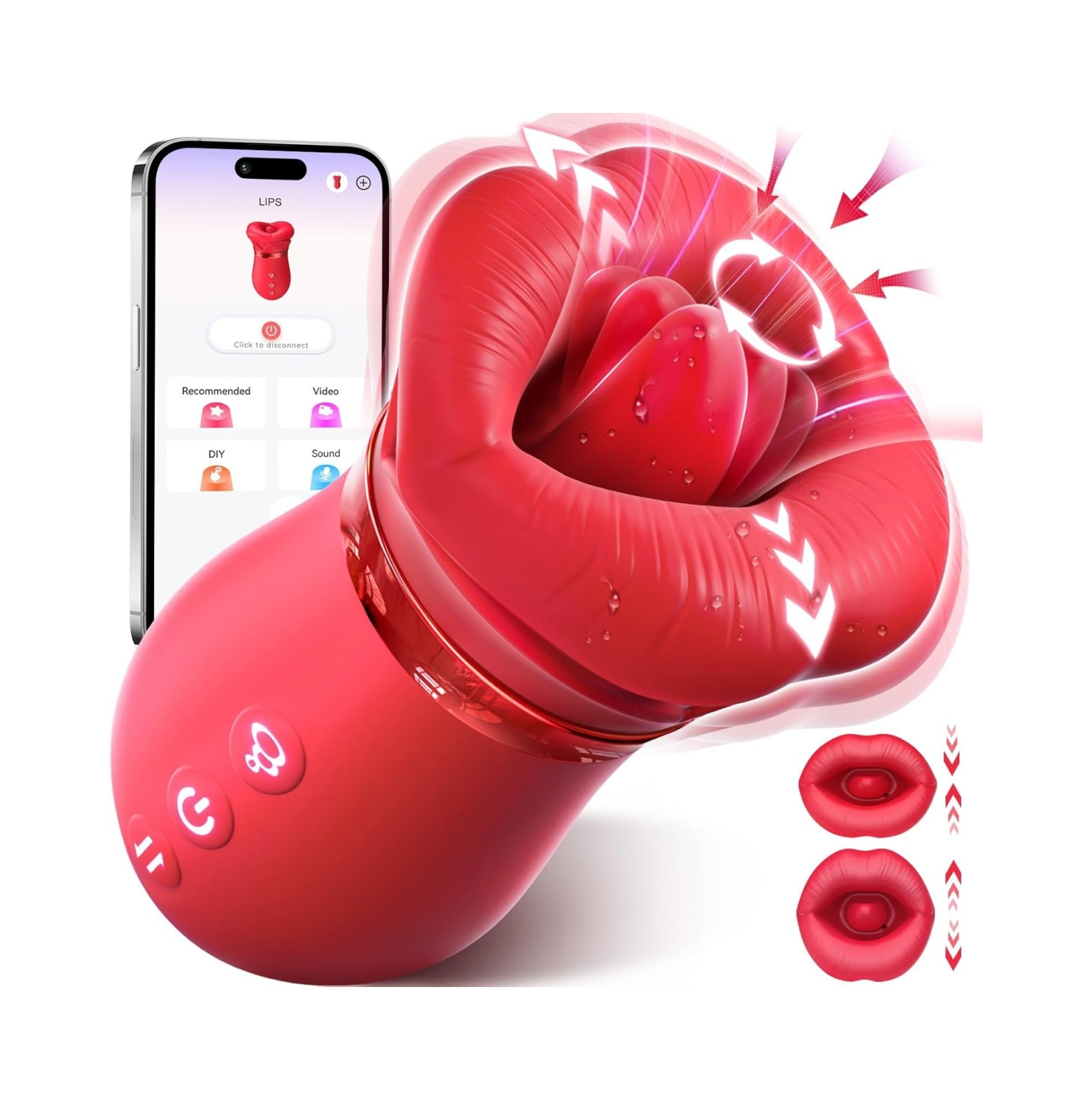 Rose Vibrator-|5-in-1| and |4-in-1| Sucking Vibrator